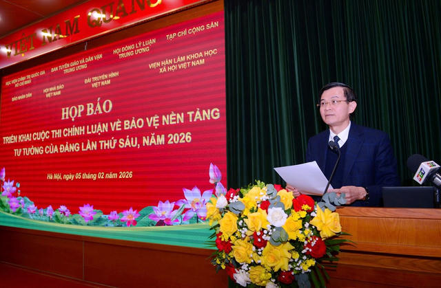 Phát động Cuộc thi chính luận về bảo vệ nền tảng tư tưởng của Đảng lần thứ Sáu, năm 2026