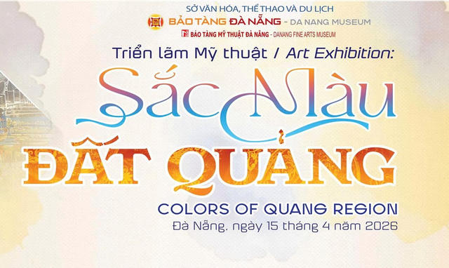 Họa sĩ Đà Nẵng hội tụ trong triển lãm “Sắc màu đất Quảng” Họa sĩ Đà Nẵng hội tụ trong triển lãm “Sắc màu đất Quảng”