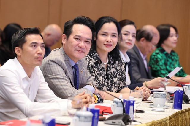 Đại diện c&aacute;c doanh nghiệp tham dự Tọa đ&agrave;m - Ảnh: VGP/Nhật Bắc &nbsp;
