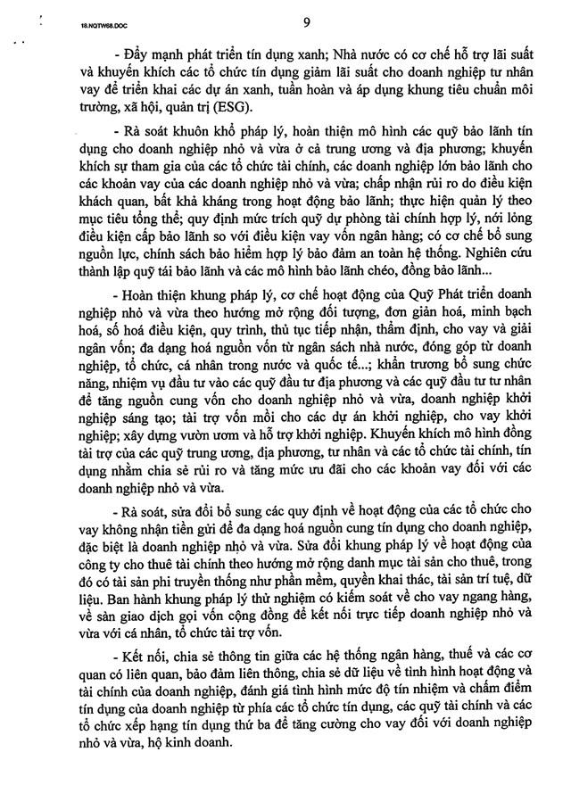 TOÀN VĂN: Nghị quyết số 68-NQ/TW về phát triển kinh tế tư nhân - Ảnh 9