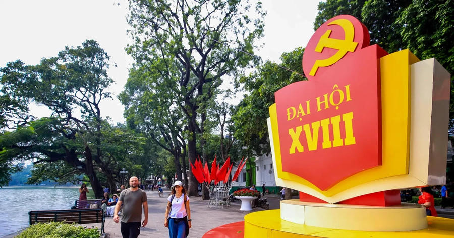 Hanoi pauses for a moment that matters