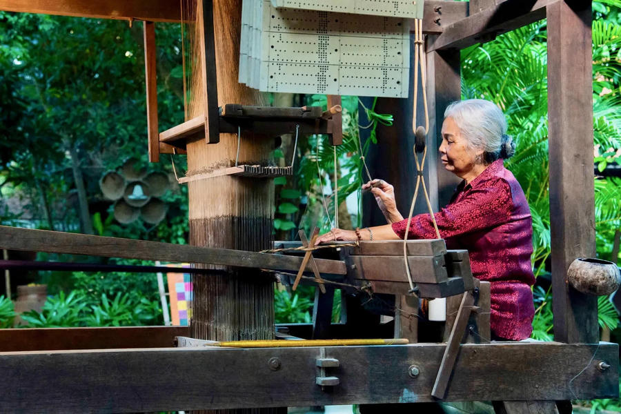 Silk weaving in Hanoi’s Van Phuc Silk Village has been practiced for more than a thousand years. Photo: Van Phuc/ The Hanoi Times