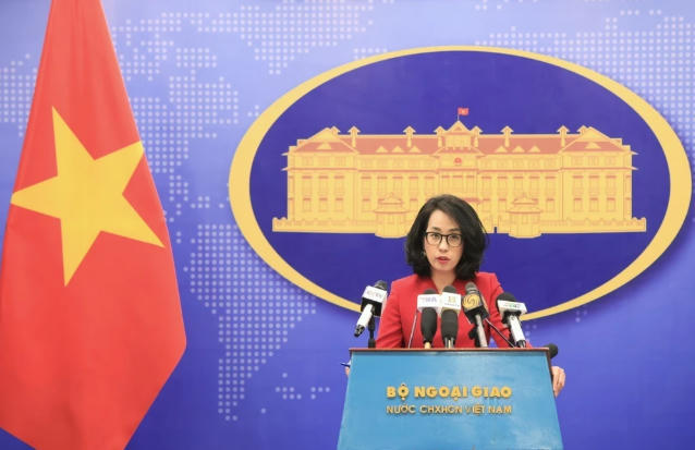 Hình ảnh 2 Foreign Ministry Spokesperson Pham Thu Hang. Photo: VNA