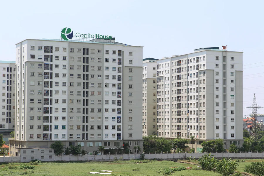 Ecohome Dong Ngac social housing project, Hanoi. Photo: Kinh te & Do thi Newspaper