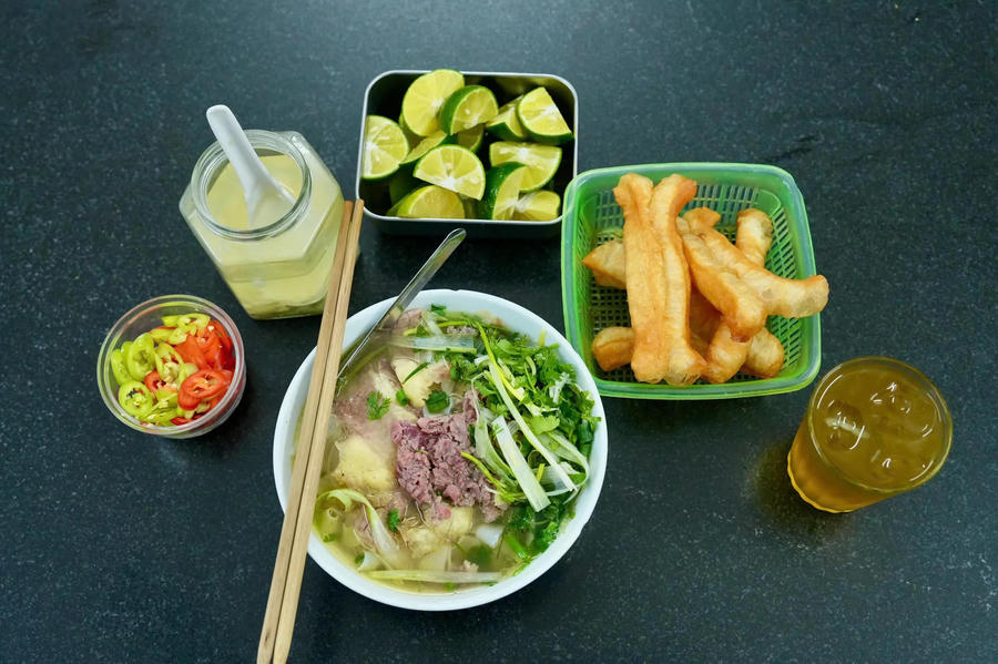 Pho bo, Vietnam’s iconic beef noodle soup and a defining taste of Hanoi. Photo: Duy Khanh/ The Hanoi Times