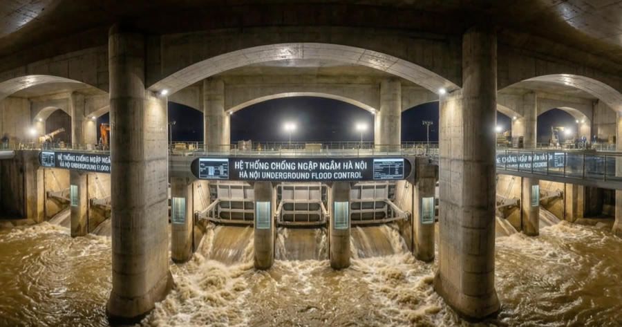 Hanoi weighs giant underground reservoir to tackle flooding