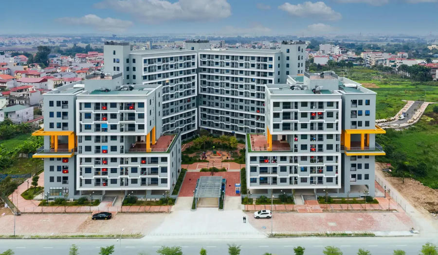 A social housing project in Hanoi.
