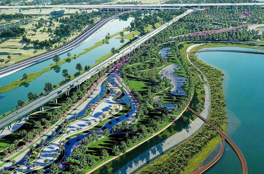 Red River Landscape Boulevard anchors Hanoi’s next phase of urban growth Red River Landscape Boulevard anchors Hanoi’s next phase of urban growth