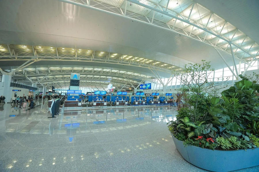 Hình ảnh 2 Terminal T2 unveils a new look after just 18 months of construction.