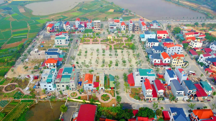 Hình ảnh 1 The Tan Chau resettlement area in Hanoi's Tien Thang Commune. Photo: Pham Hung/The Hanoi Times