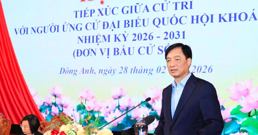 Hanoi’s Party chief outlines agenda at voter meeting
