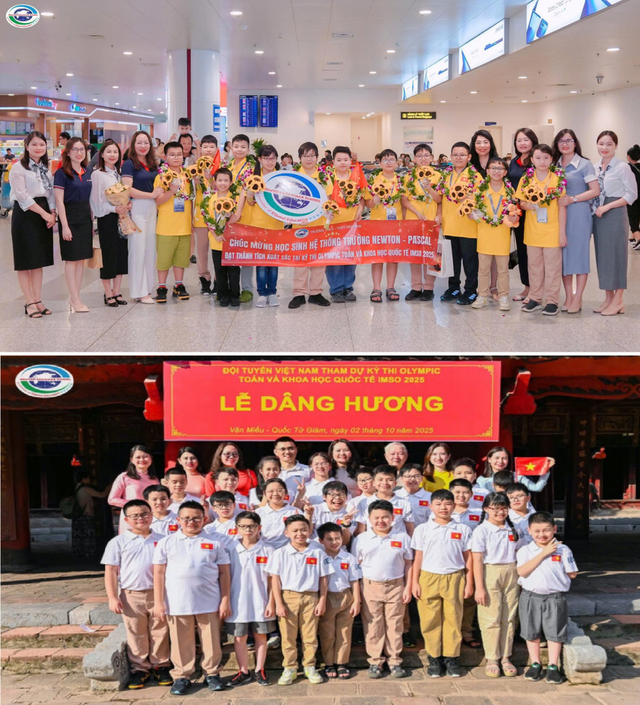 Trường THCS- THPT Newton: Tiên phong trong các cuộc thi tài năng trong nước và quốc tế