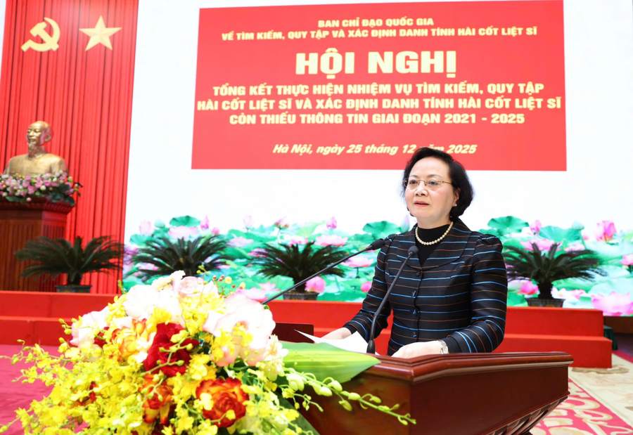 Bằng mọi nỗ lực đẩy nhanh tìm kiếm, quy tập, xác định danh tính hài cốt liệt sĩ