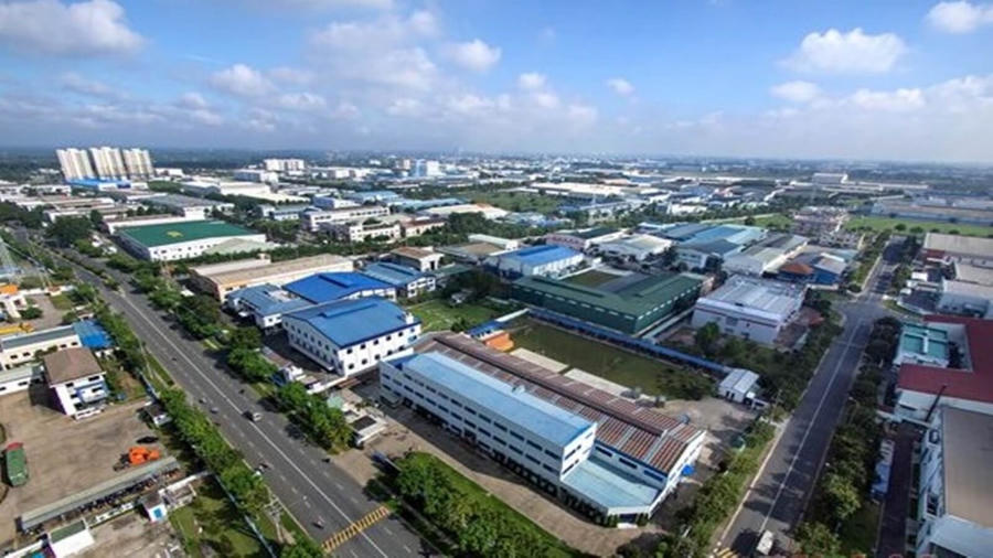 Một góc KCN VSIP 1 Nghệ An.