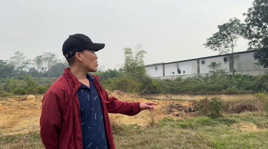 Ông Hoàng Anh Tuấn (phường Phúc Thuận – tỉnh Thái Nguyên) phản ánh, cơ sở chế biến chân gà ngang nhiên xây dựng trên đất lâm nghiệp, không chỉ vậy, trong thời gian hoạt động, cơ sở này xả thải gây mùi hôi thối.