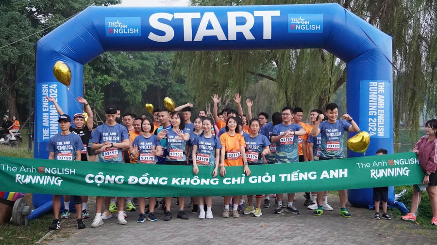 The Anh English tự hào tổ chức giải chạy đầu tiên của một cộng đồng tiếng Anh tại Việt Nam...