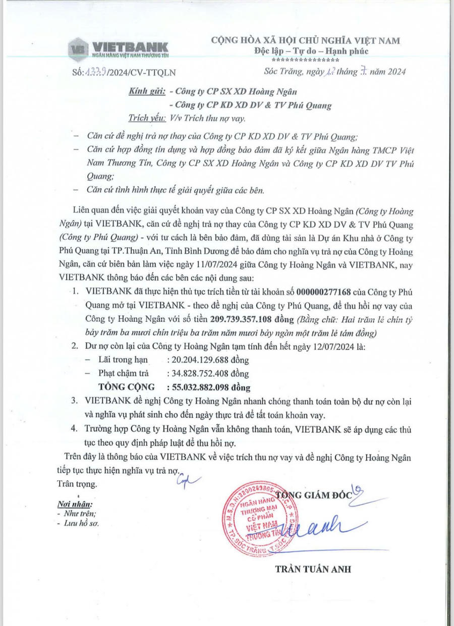Kỳ lạ vụ doanh nghiệp đề nghị tất toán nhưng ngân hàng không đồng ý: “Giao dịch dân sự bị che giấu”, vẫn có hiệu lực pháp luật