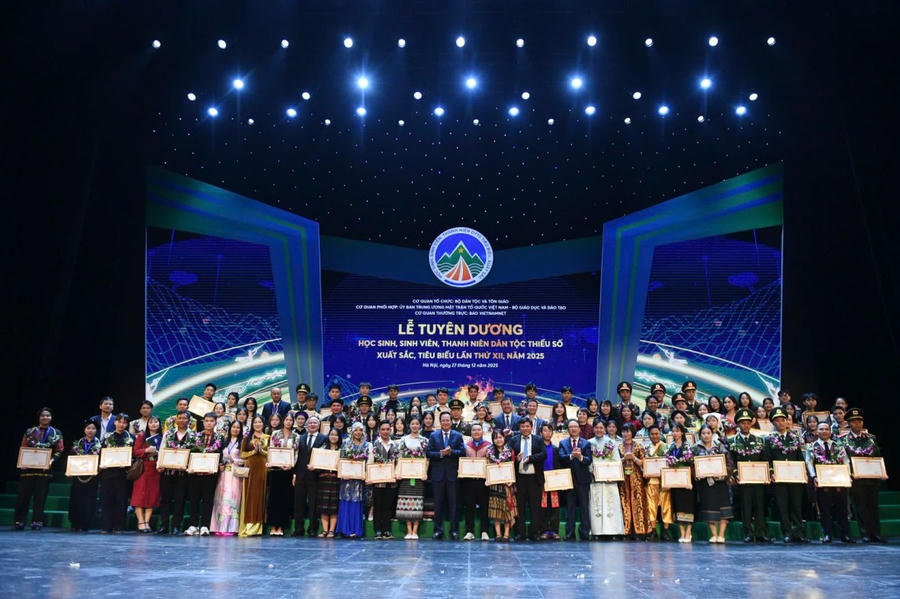 Vinh danh 150 học sinh, sinh viên và thanh niên dân tộc thiểu số xuất sắc năm 2025