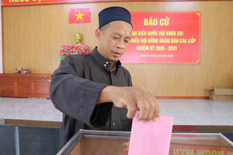 Khánh Hòa: Đồng bào Chăm tin tưởng vào các đại biểu được lựa chọn