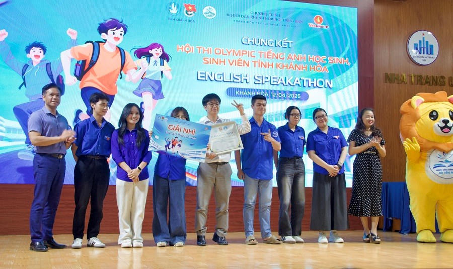 Sôi nổi Hội thi Olympic Tiếng Anh học sinh, sinh viên tỉnh Khánh Hòa - ảnh 5