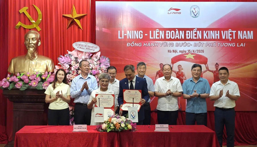 Hợp đồng hợp tác giữa hai bên được ký sáng nay dưới sự chứng kiến của lãnh đạo Cục Thể dục Thể thao Việt Nam và lãnh đạo Liên đoàn Điền kinh Việt Nam