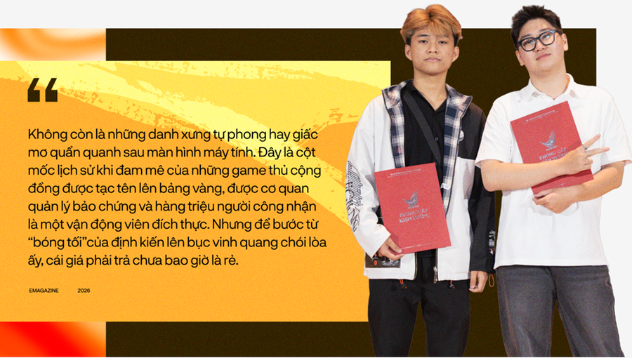 Chơi game thực sự để kiếm tiền: Chuyện nghề của những tuyển thủ mang danh xưng kiện tướng quốc gia