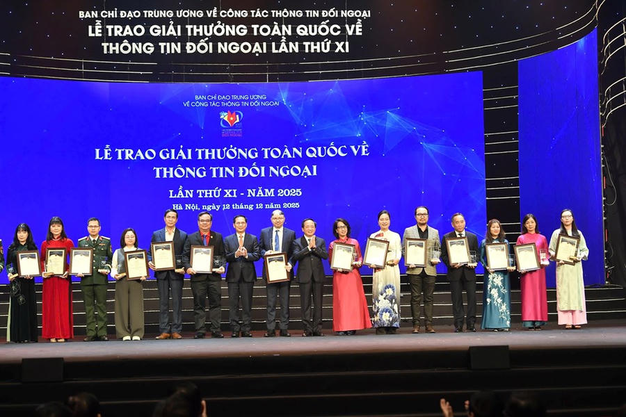 Lễ trao Giải thưởng toàn quốc về thông tin đối ngoại lần thứ XI năm 2025 - ảnh 3