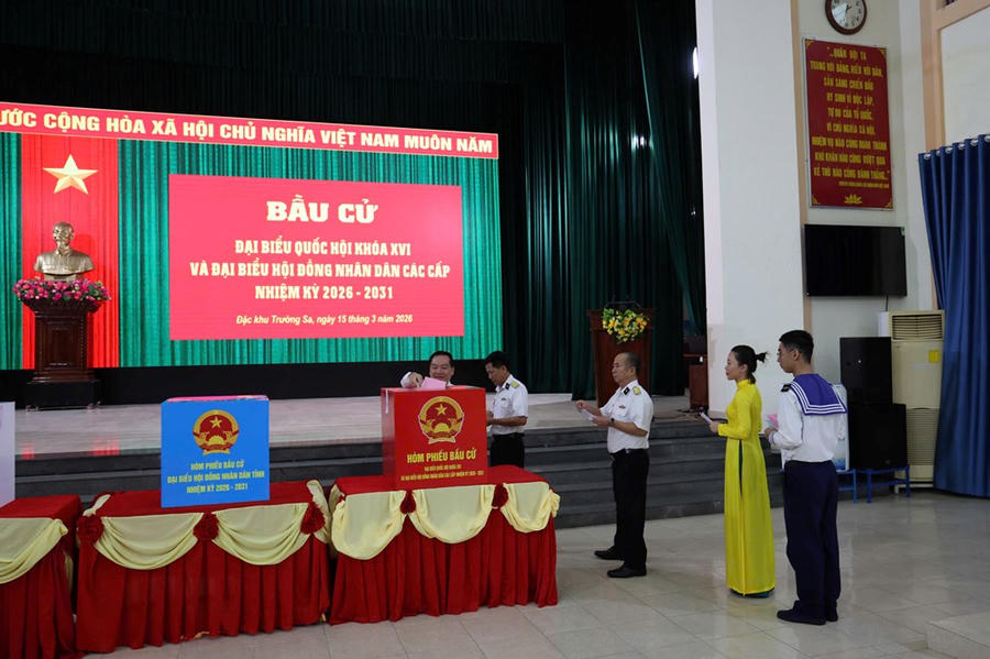 Trường Sa: Gửi trọn niềm tin từ biển đảo