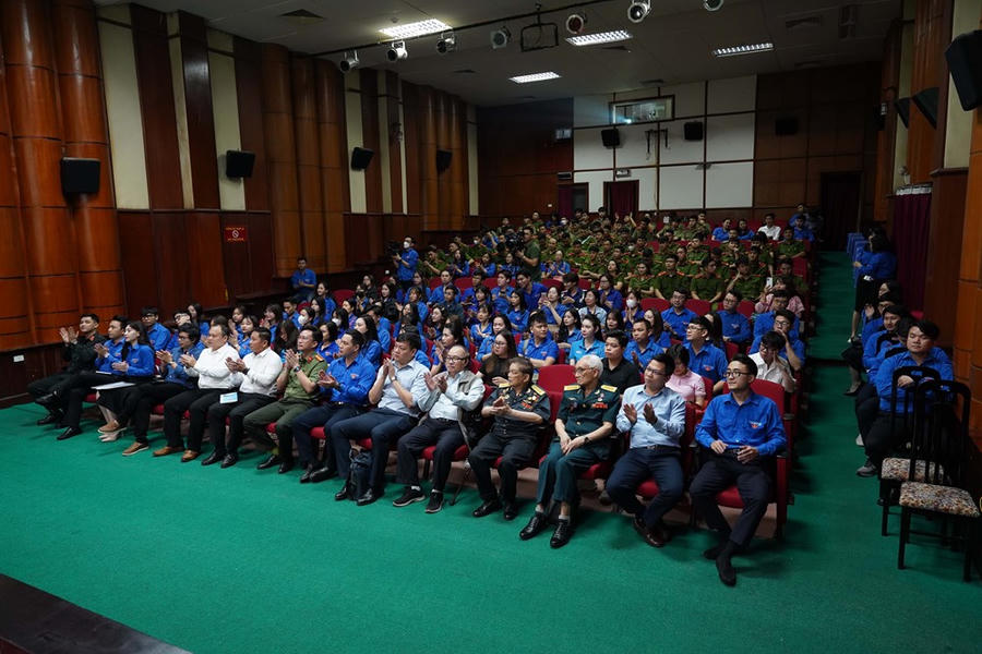 Chương trình thu hút sự quan tâm của đông đảo đoàn viên, thanh niên