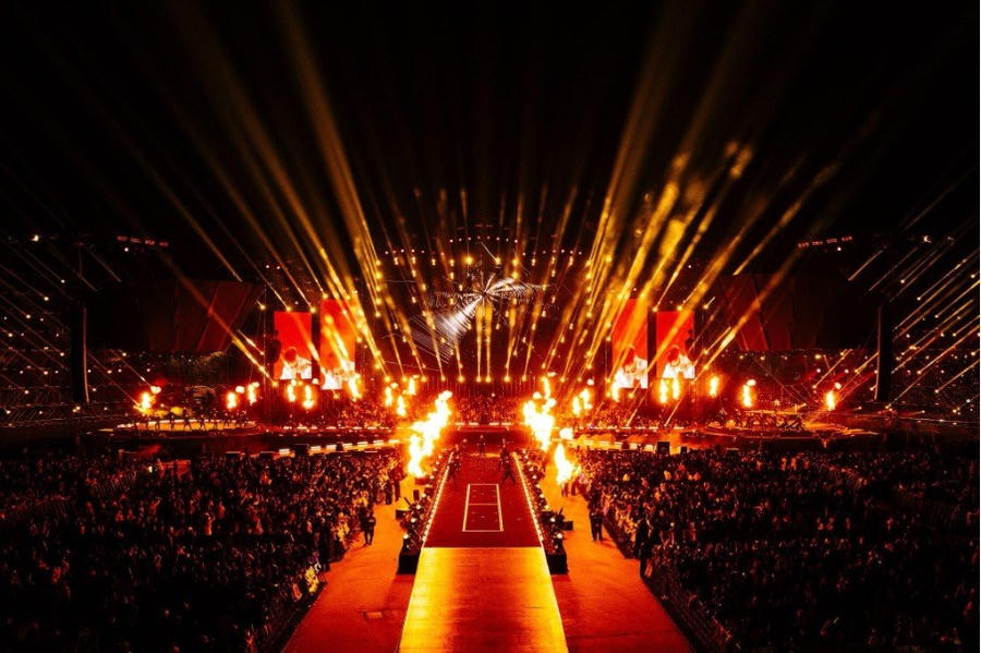 Dấu ấn công nghệ tại siêu concert “Đấu trường sấm”