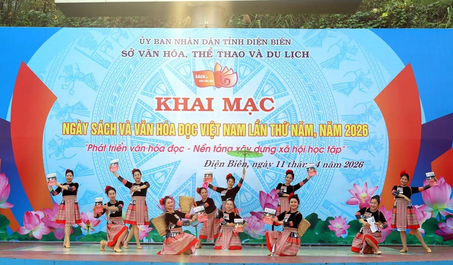 Lan tỏa văn hóa đọc góp phần xây dựng xã hội học tập tại Điện Biên - ảnh 1