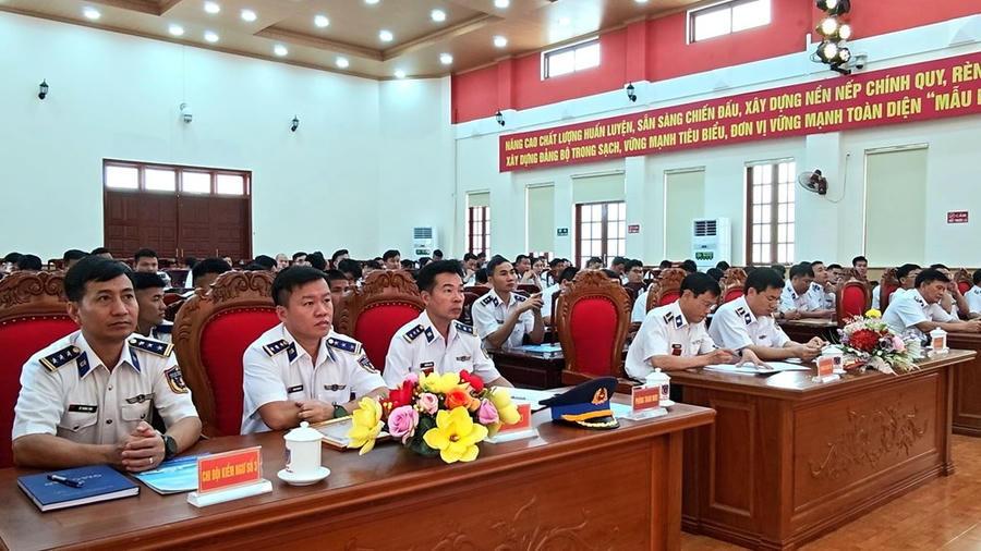Bộ Tư lệnh Vùng Cảnh sát biển 2 phát động Cuộc thi chính luận bảo vệ tư tưởng của Đảng - ảnh 4