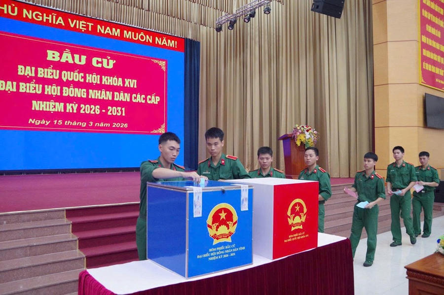 Khánh Hòa: Gần 99% cử tri tham gia bầu cử