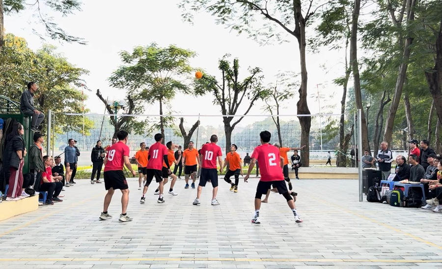 Nếu như thể thao thành tích cao góp phần khơi dậy niềm tự hào, củng cố sức mạnh đại đoàn kết toàn dân tộc, thì thể thao cho mọi người lại đóng vai trò nâng cao sức khỏe cộng đồng. Ảnh: NG.HÀ