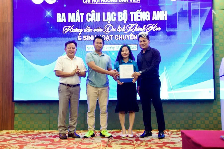 Việc ra mắt CLB Tiếng Anh HDV Du lịch Khánh Hòa được kỳ vọng sẽ góp phần nâng cao chất lượng nguồn nhân lực - yếu tố then chốt để tăng sức cạnh tranh cho du lịch địa phương