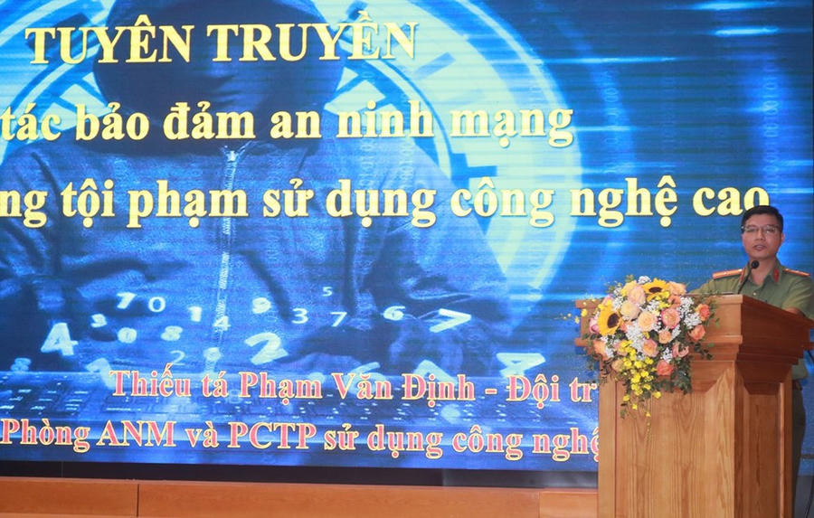 Tổ chức tuyên truyền, phổ biến, hướng dẫn thi hành Luật An ninh mạng trên các phương tiện thông tin đại chúng