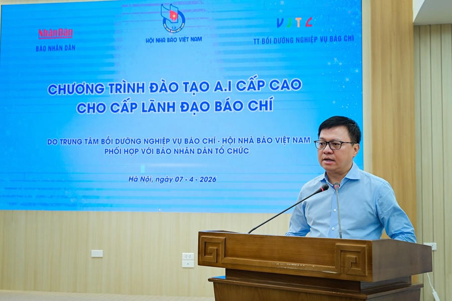 Đào tạo AI cấp cao cho lãnh đạo các cơ quan báo chí