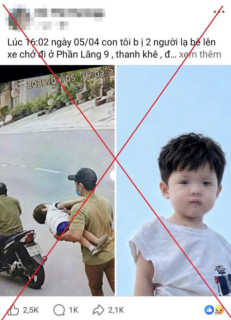 Thông tin sai sự thật lan truyền trên mạng xã hội