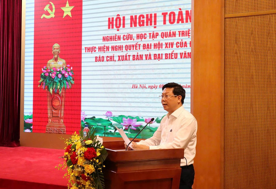 Đội ngũ trí thức, văn nghệ sĩ, báo chí phải tiên phong hiện thực hóa Nghị quyết Đại hội XIV - ảnh 3
