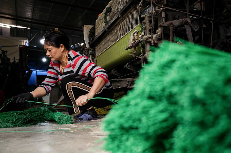 Làng dệt chiếu Hới trong thời đại mới - ảnh 9