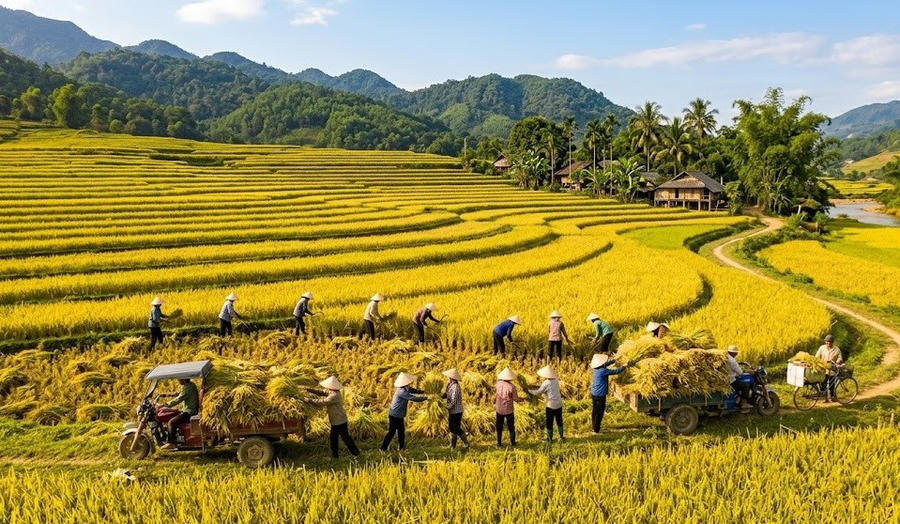 Giá lúa gạo hôm nay 16.4: Gạo đi ngang, lúa có dấu hiệu phục hồi nhẹ