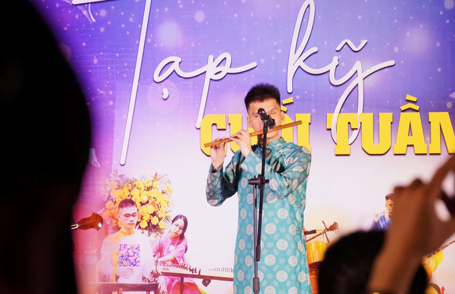 Chương trình có sự tham gia biểu diễn của học sinh Trường THCS Nguyễn Đình Chiểu