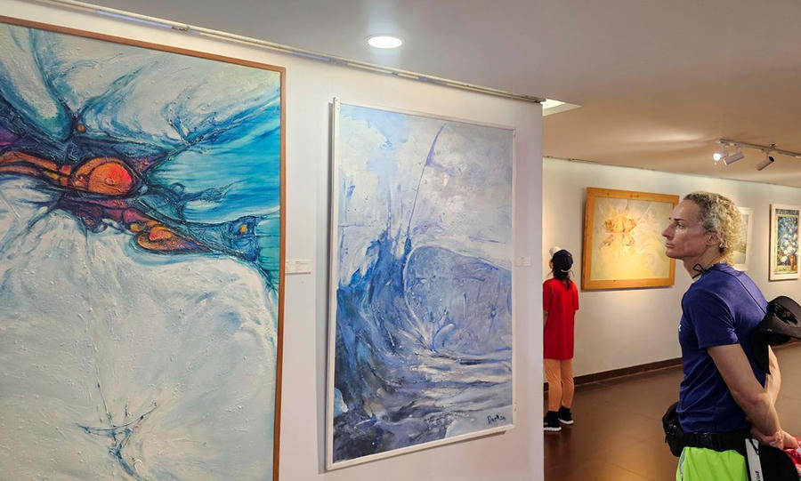 Triển lãm “Sắc màu Đất Quảng” diễn ra đến hết ngày 5.5.2026 tại Bảo tàng Mỹ thuật Đà Nẵng, mở cửa đón khách tham quan trong suốt dịp nghỉ lễ