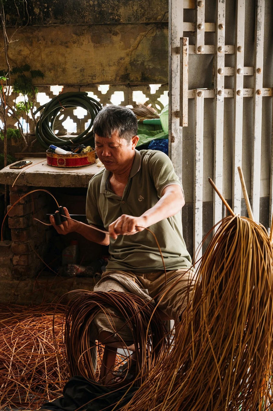 Lưu Thượng giữ hồn nghề đan cỏ tế gần 400 năm - ảnh 6