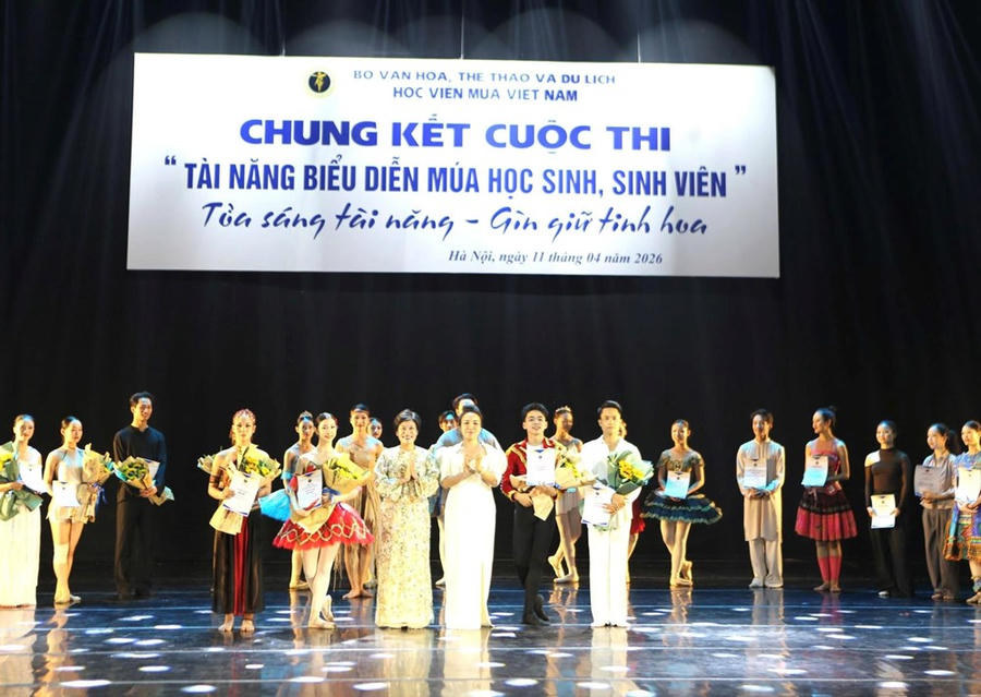  Trao giải Cuộc thi Tài năng biểu diễn múa học sinh, sinh viên năm 2026 - ảnh 2