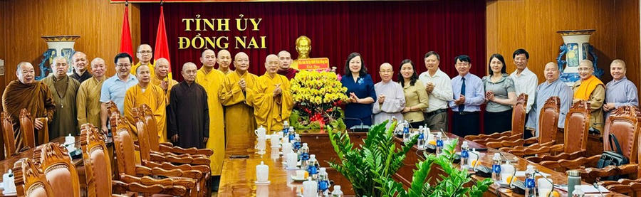 Ban Trị sự Giáo hội Phật giáo Việt Nam tỉnh Đồng Nai tiếp tục phát huy vai trò gắn kết chức sắc, chức việc và đồng bào Phật tử
