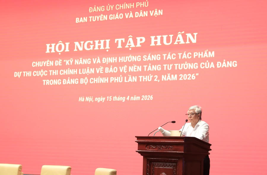 Nâng tầm bản lĩnh chính luận trong Đảng bộ Chính phủ - ảnh 1
