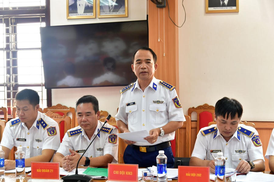Đảng uỷ Vùng Cảnh sát biển 2 quyết xây dựng Đảng trong sạch, vững mạnh - ảnh 3