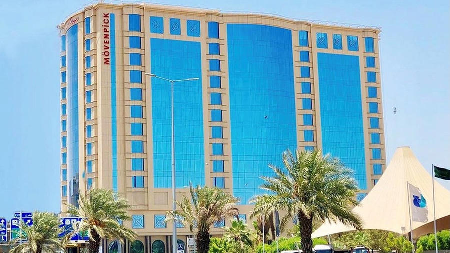 Khách sạn Movenpick Jeddah City Star là nơi đội tuyển U23 Việt Nam đang đóng quân. Ảnh: Trip