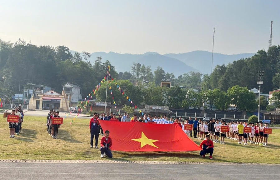 Khai mạc Hội thi thể thao các dân tộc thiểu số tỉnh Lai Châu 2026 - ảnh 1